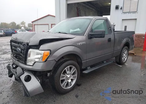 2014 Ford F-150 Stx из США, поврежденный, VIN 1FTMF1CM9EFC24988